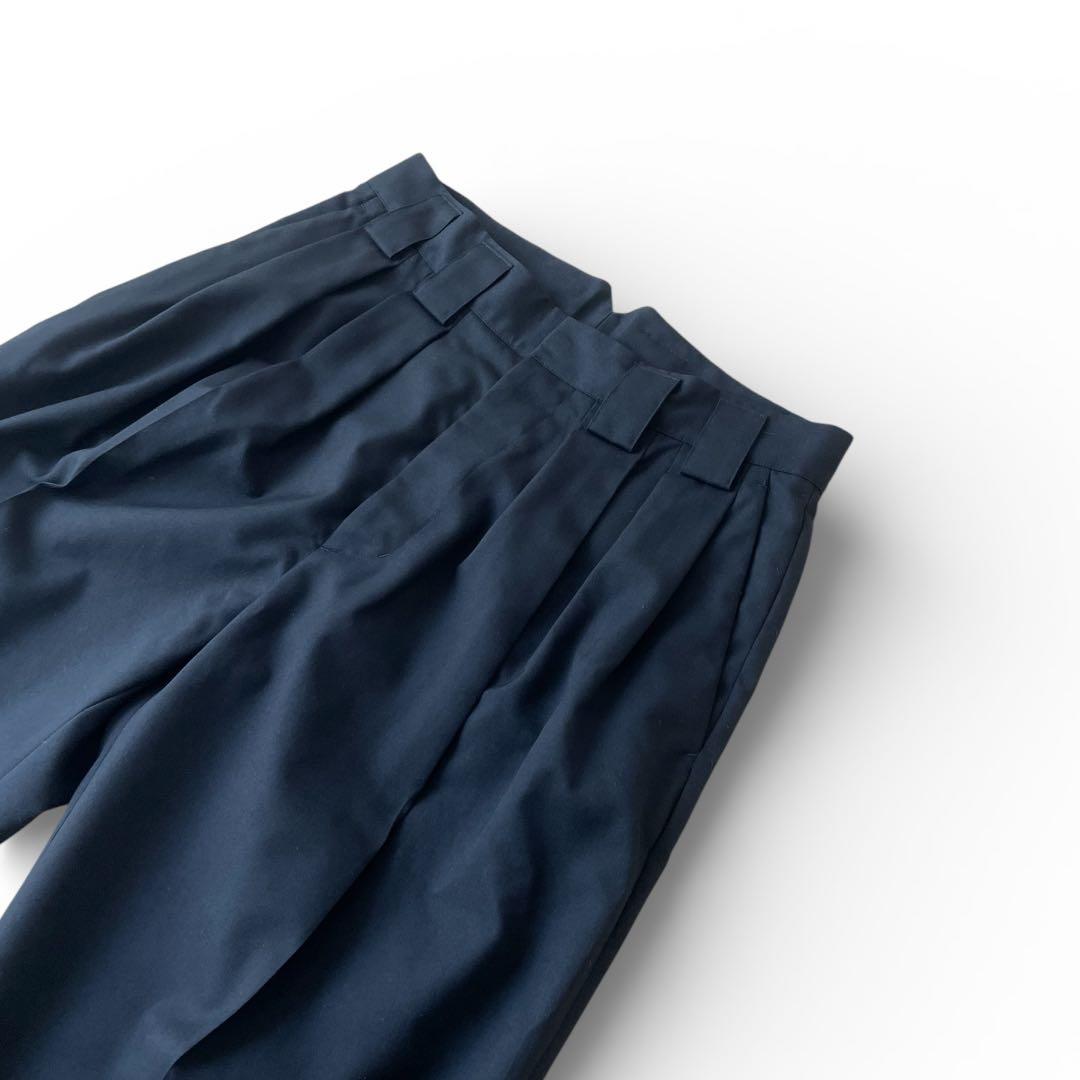 stein シュタイン DOUBLE WIDE TROUSERS Black M