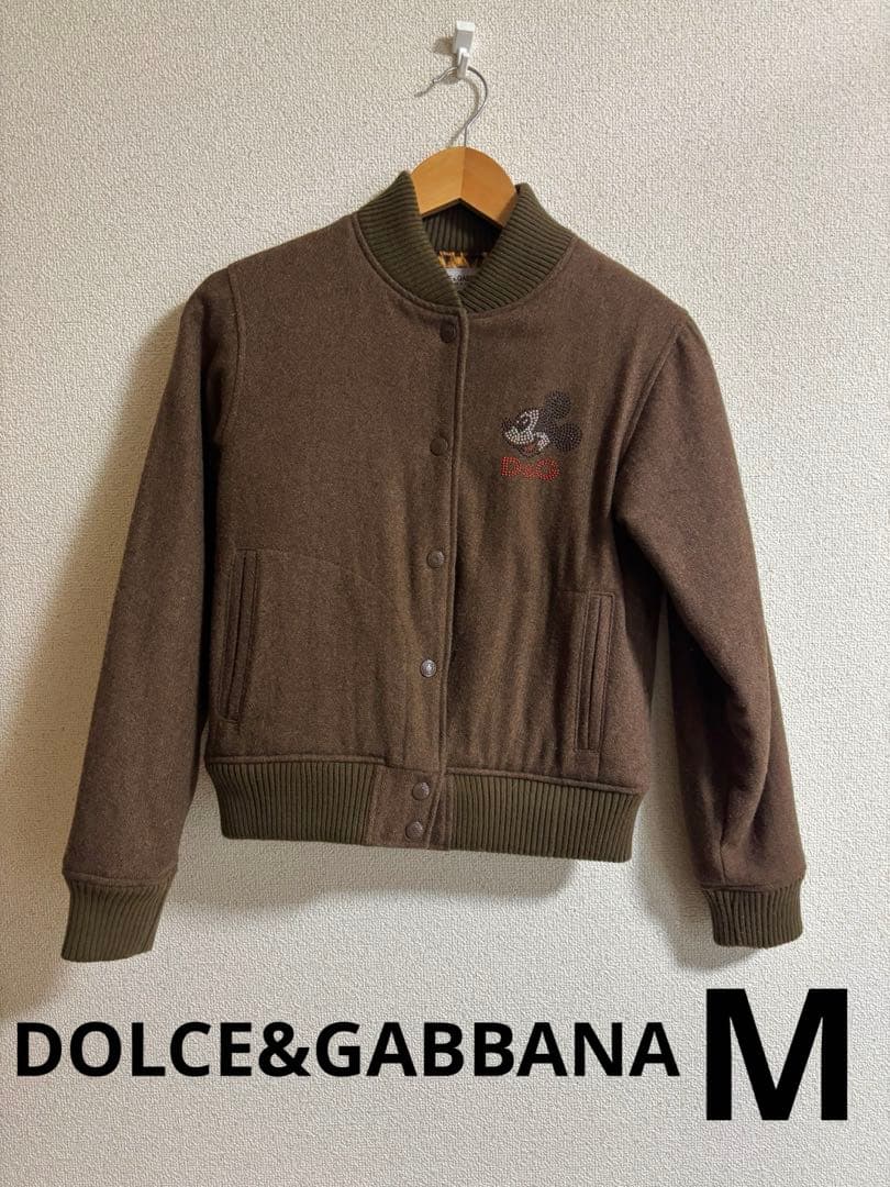 DOLCE&GABBANA ミッキーマウス スタジャン