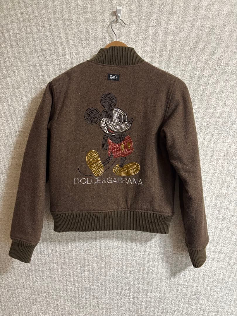 DOLCE&GABBANA ミッキーマウス スタジャン