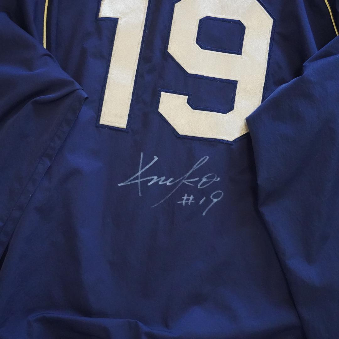 オリックス　バファローズ　金子千尋　実使用　トレーニングジャージ　XO