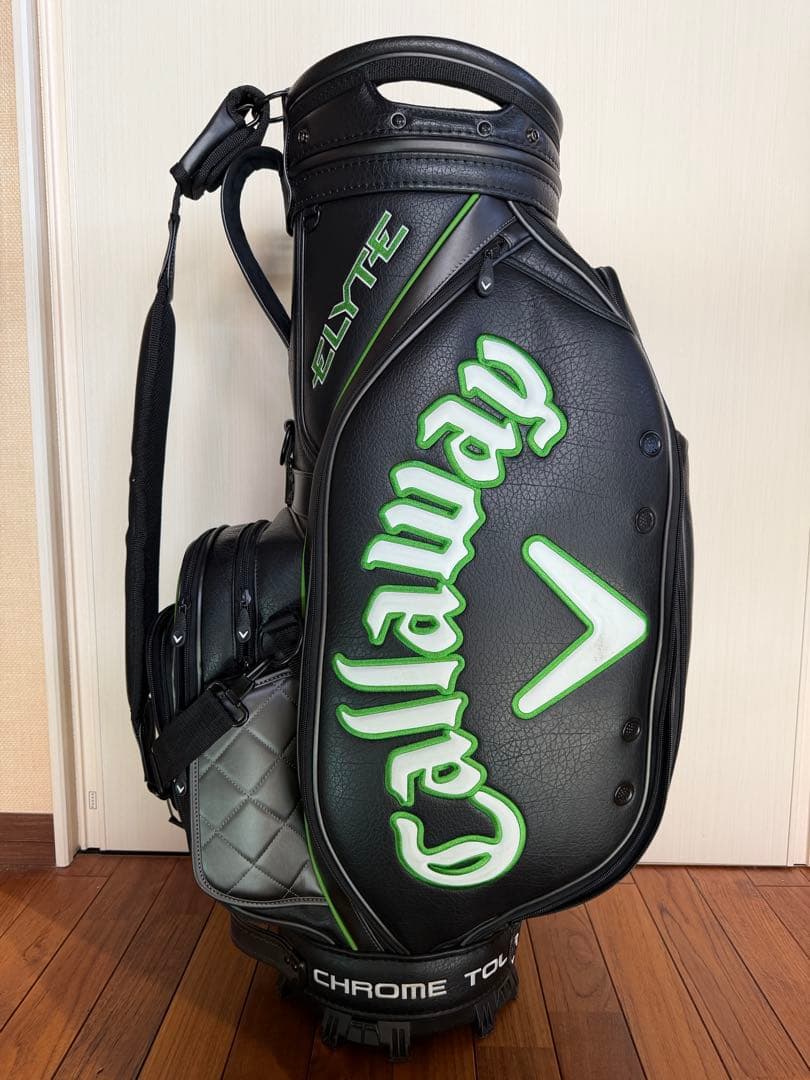 【中古】Callaway Elyte ゴルフバッグ ブラック/グリーン