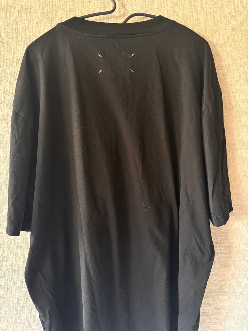 【専用】マルジェラ 20AW パンチホール オーバーサイズTシャツ 46 黒