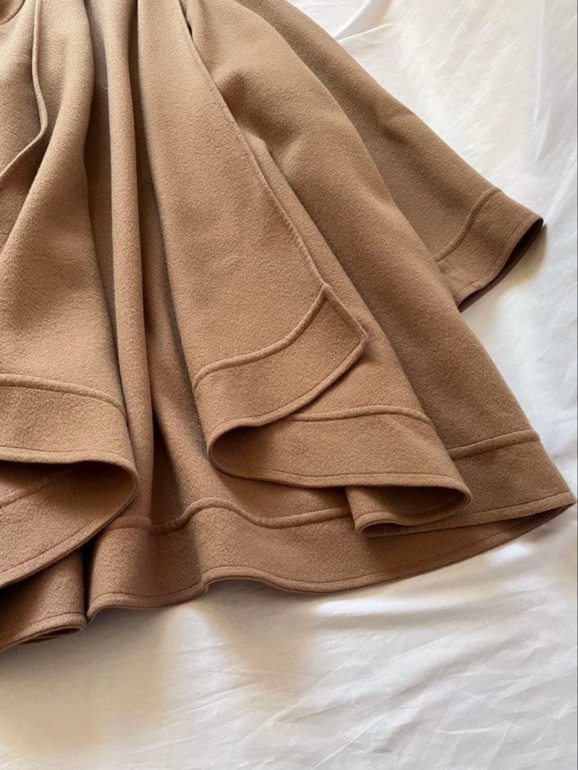 ひさこカシミヤ　ショールカラーコート