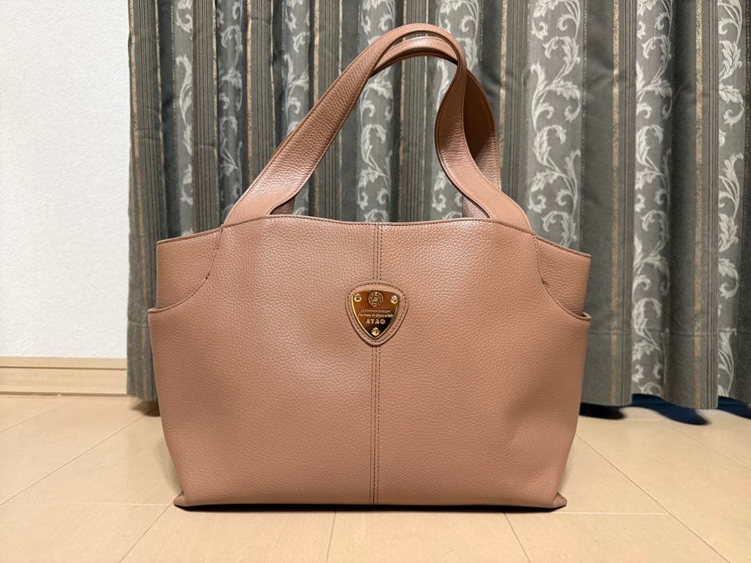 ATAOファンクヴィトートバッグピンク