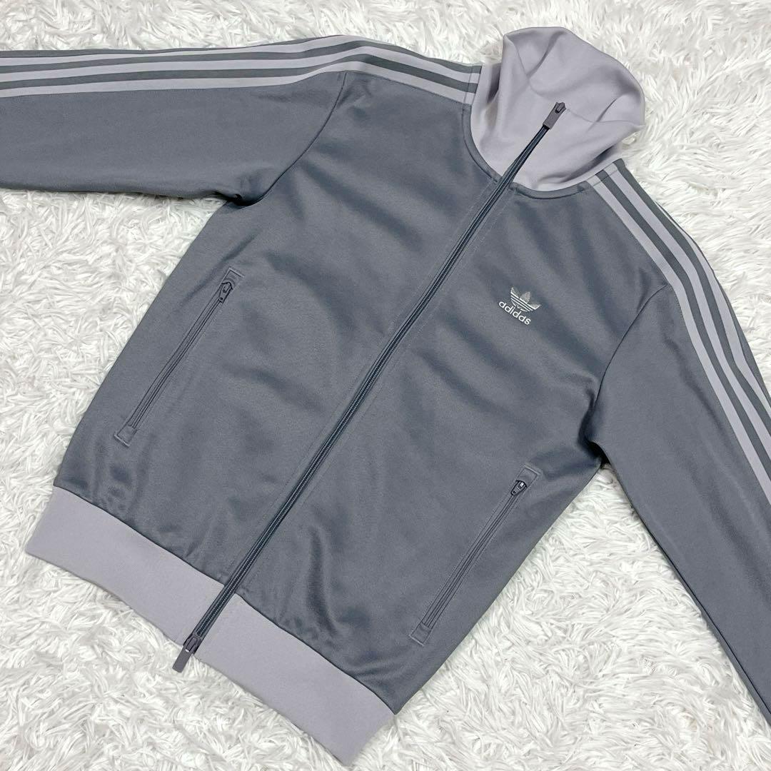 美品✨ アディダス オリジナルス トラックジャケット ジャージ グレー Sサイズ