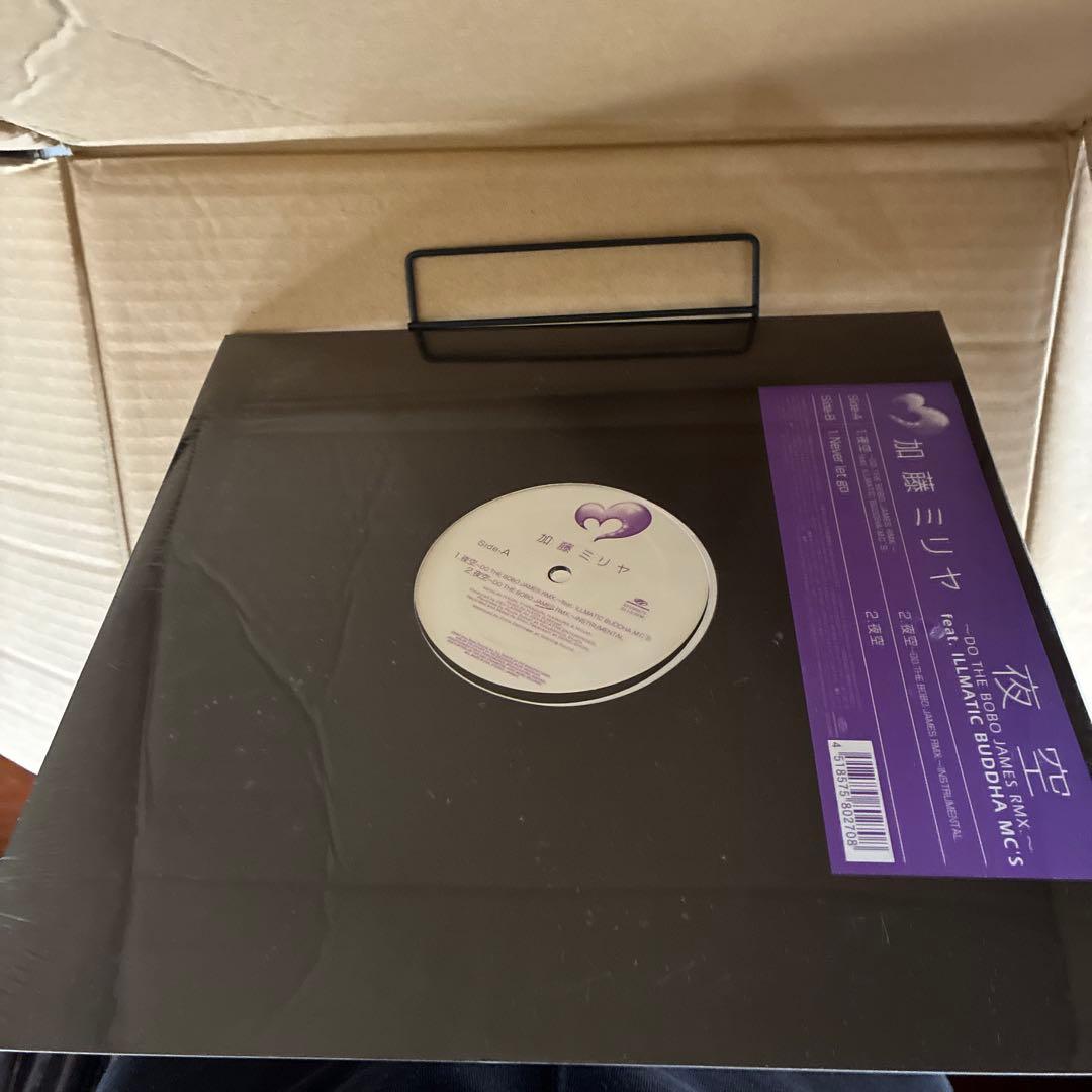 加藤ミリヤ　夜空　レコード　日本語ラップ