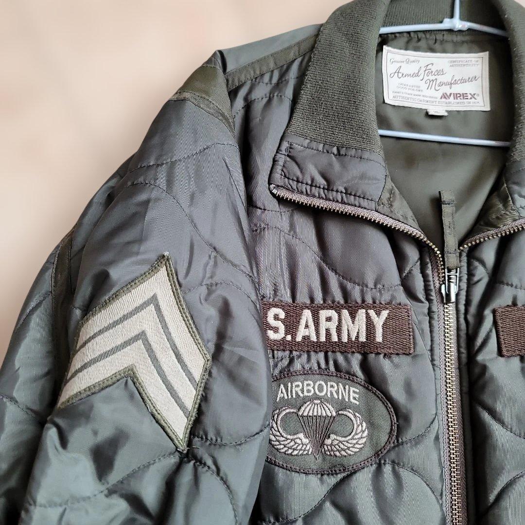 希少 AVIREX MA-1 フライトジャケット U.S. ARMY XL