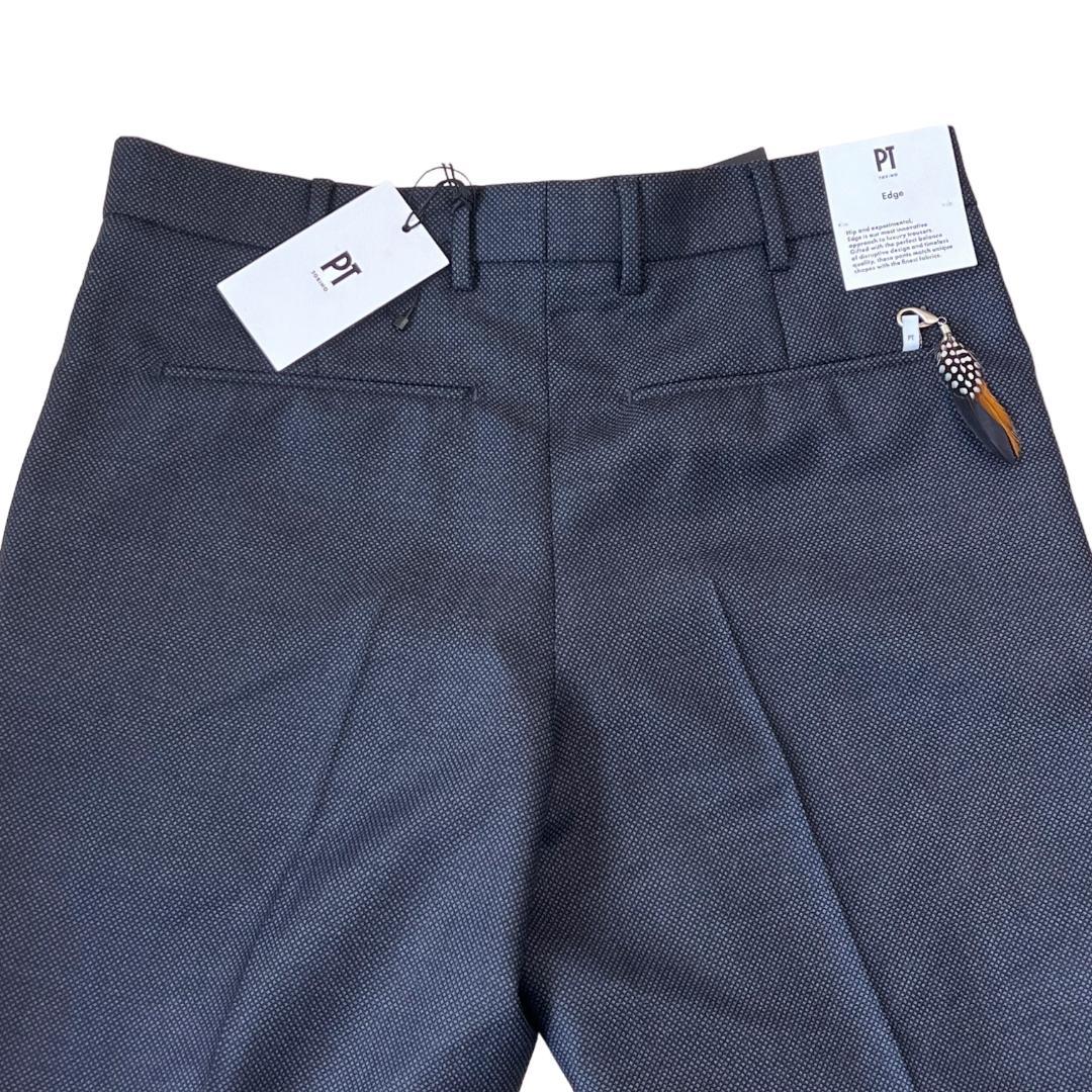 PT TORINO ウール スラックス 48 ダークネイビー 濃紺 トリノ 新品