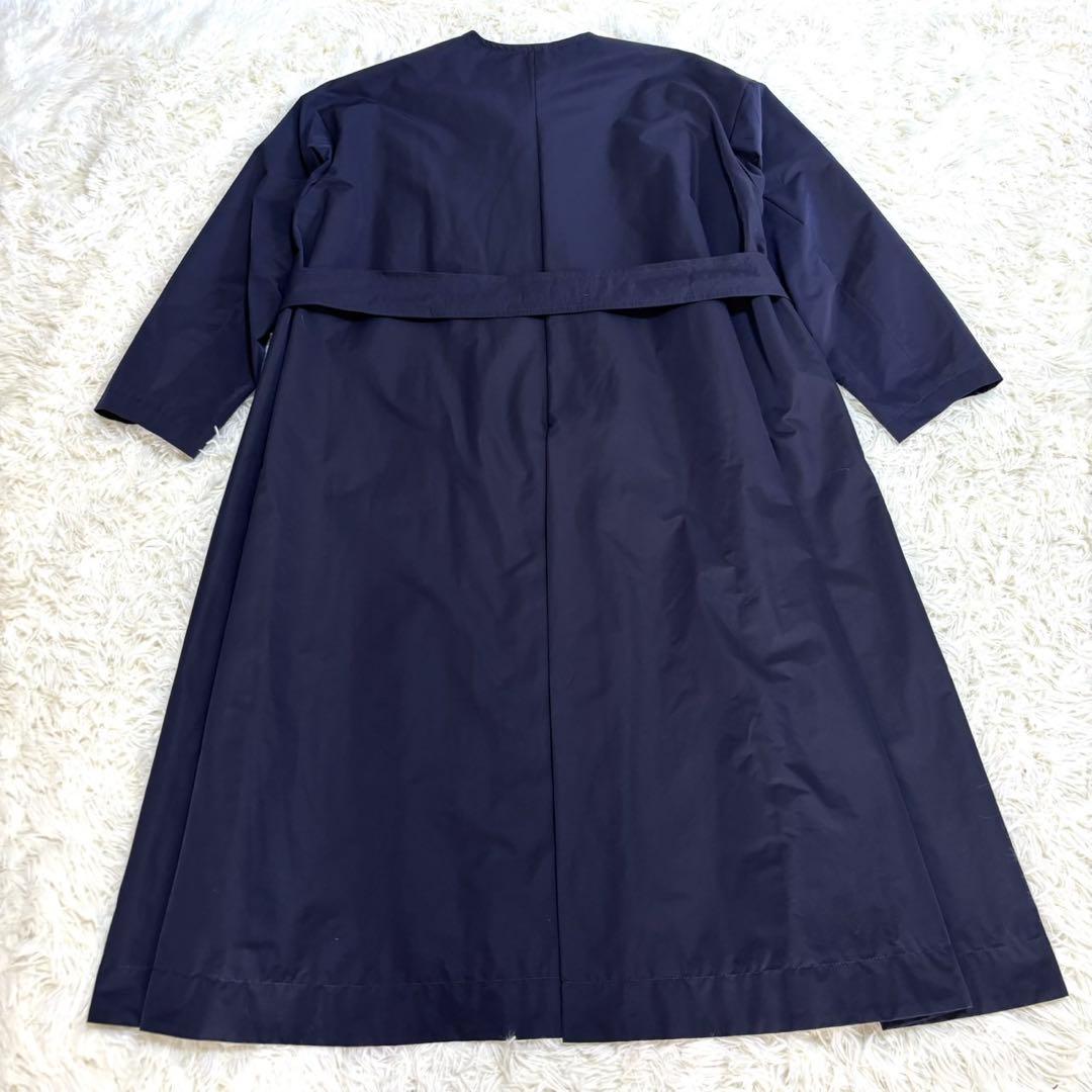 【極美品】SHE Tokyoコート　Doris ネイビー　大きいサイズ