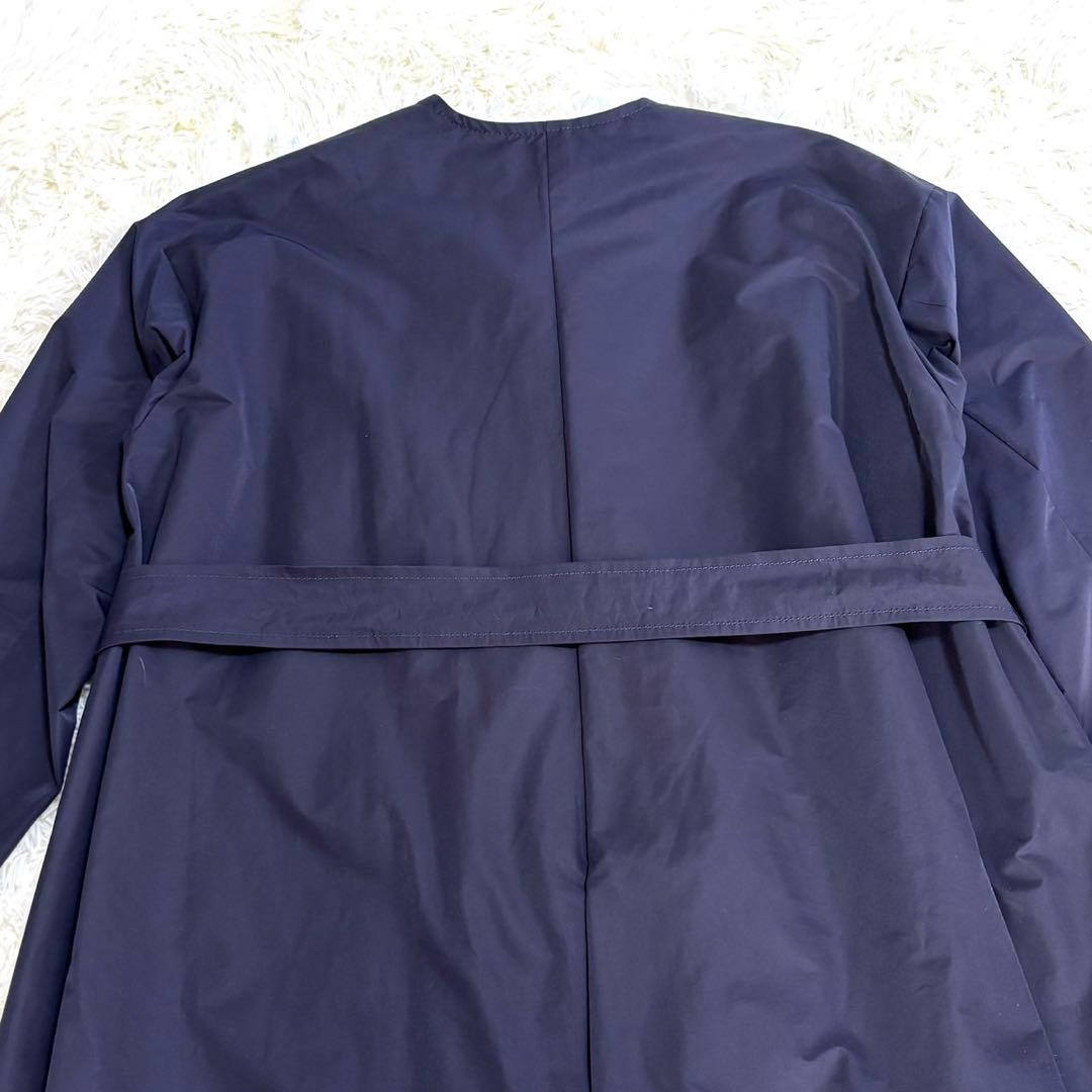 【極美品】SHE Tokyoコート　Doris ネイビー　大きいサイズ