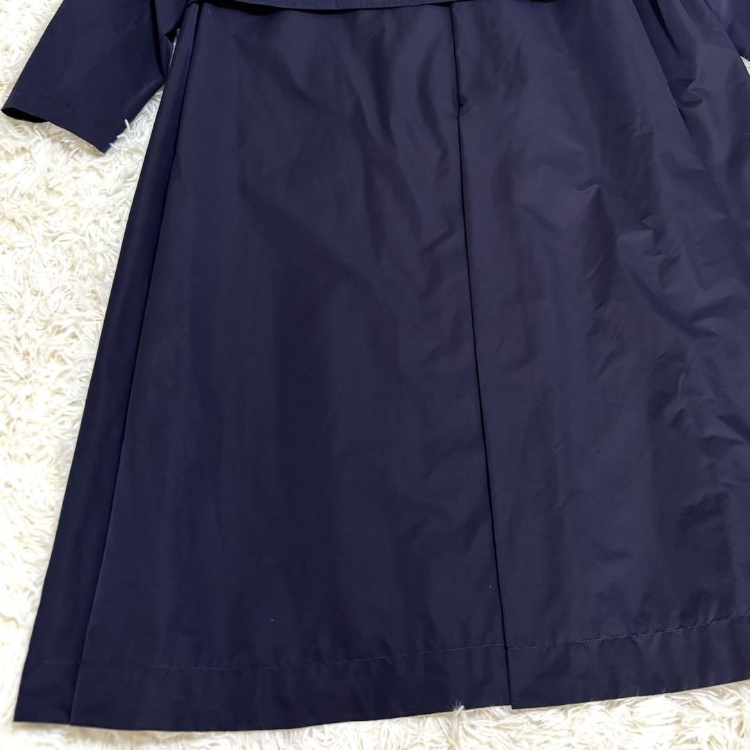 【極美品】SHE Tokyoコート　Doris ネイビー　大きいサイズ