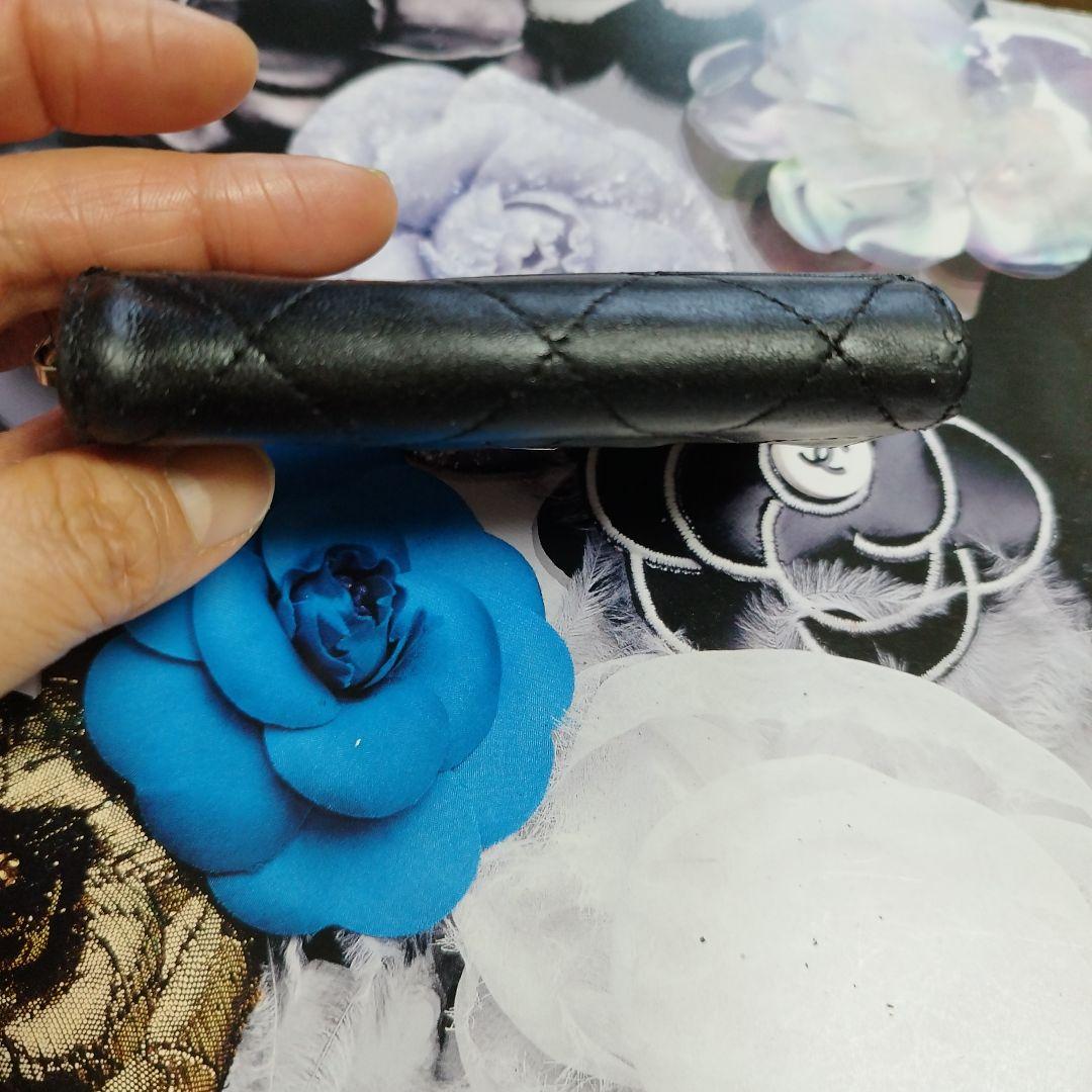 シャネルマトラッセ　ラムスキン　キーケース