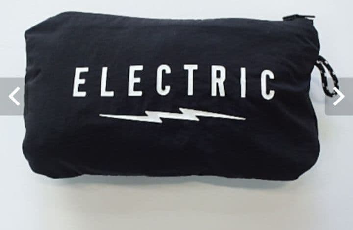 ELECTRIC ナイロンジャケット　アノラックジャケット M 黒パッカブル仕様
