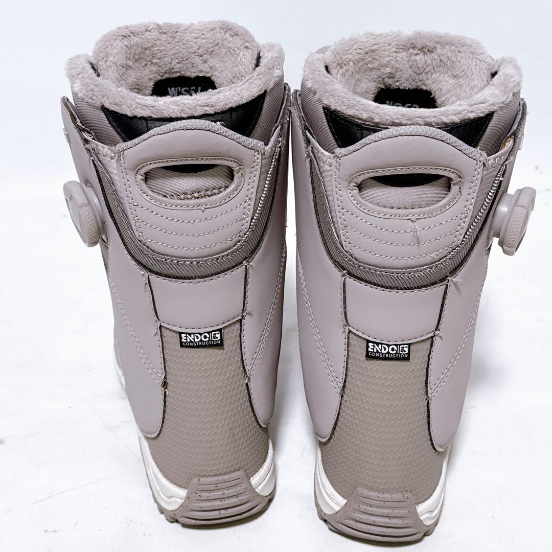 美品 K2 スノーボードブーツ CONTOUR ダブルBOA 23㎝ レディース