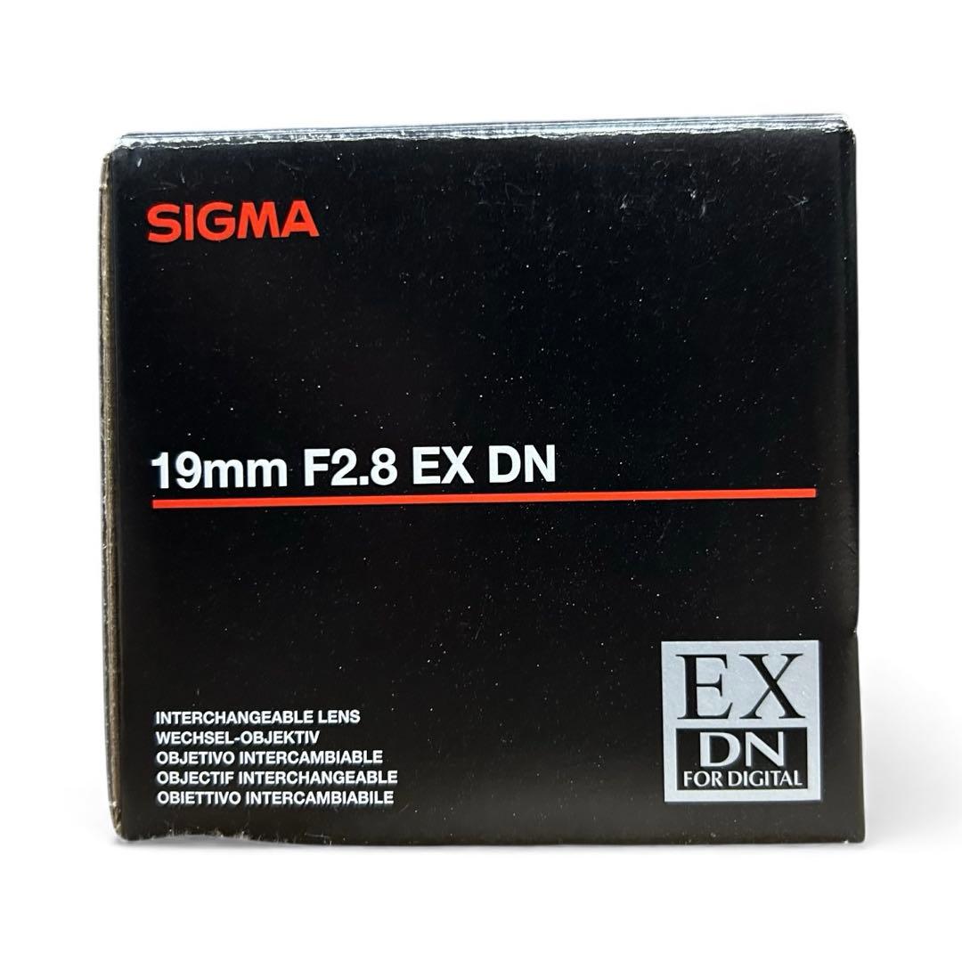 レンズ(単焦点) SIGMA 19mm F2.8 EX DN for SONY