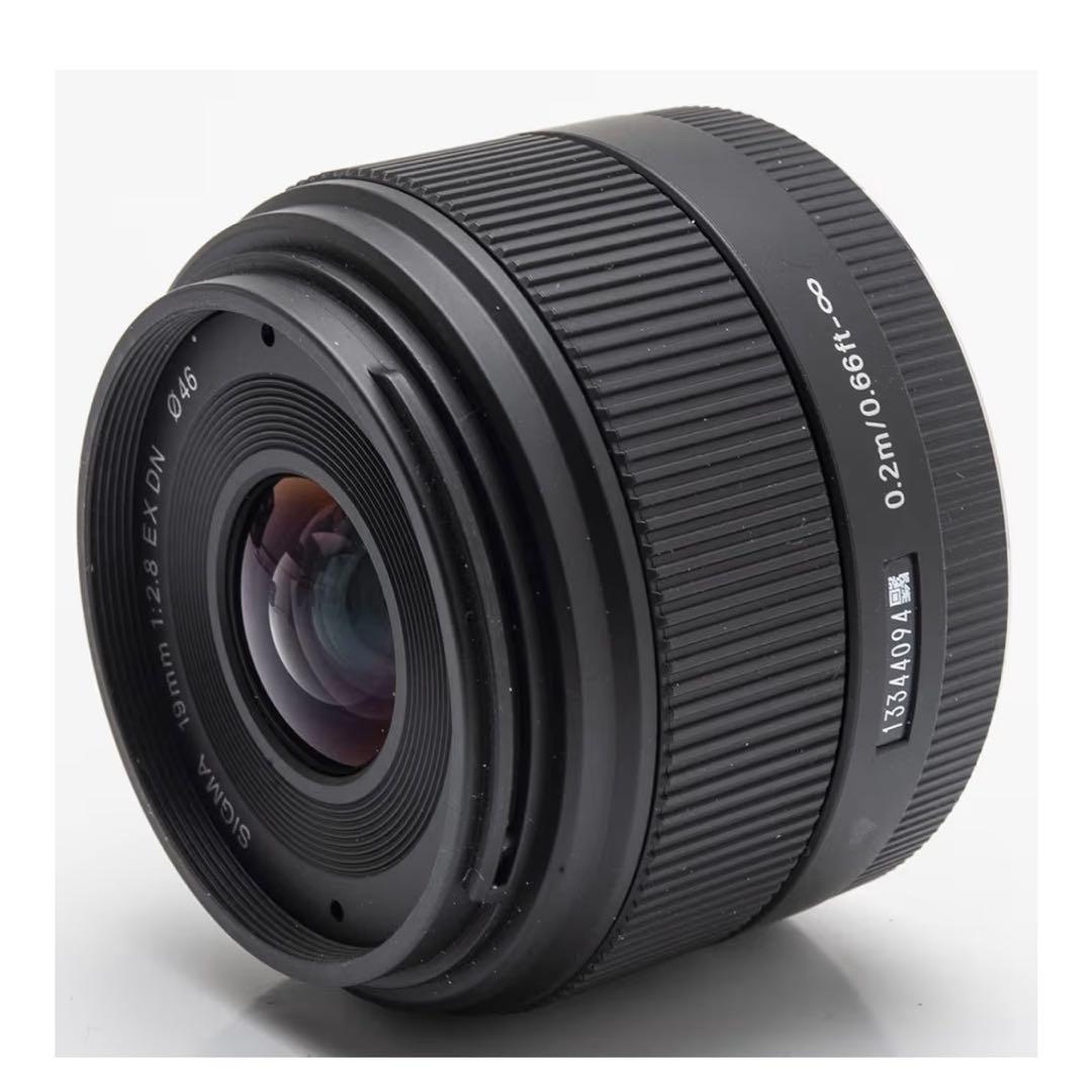レンズ(単焦点) SIGMA 19mm F2.8 EX DN for SONY