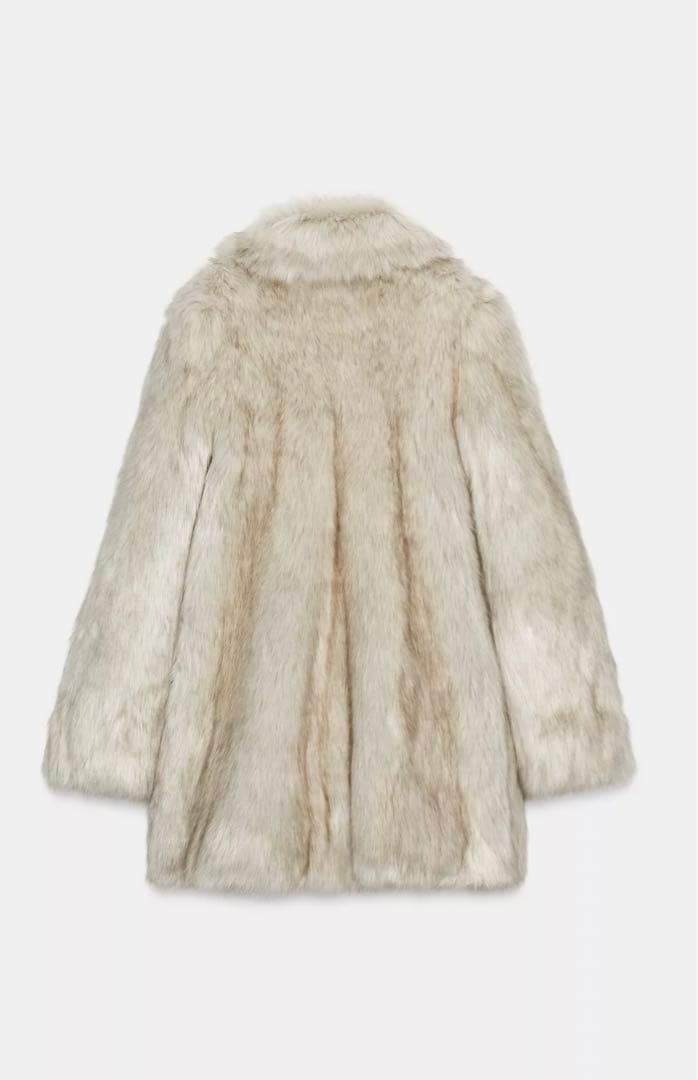 ZARA フェイクファーコート