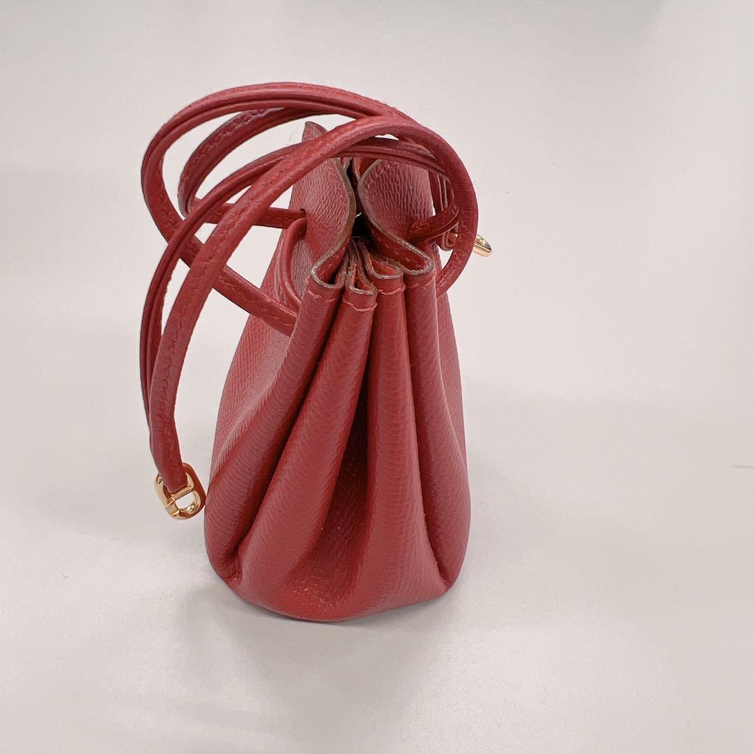 HERMES エルメス ヴェスパポーチ　レッド