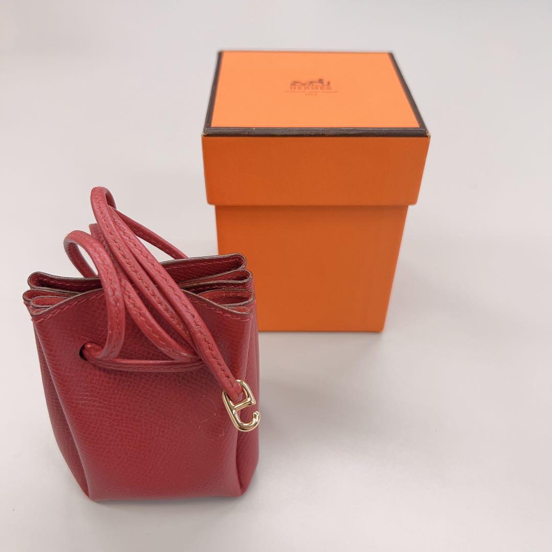 HERMES エルメス ヴェスパポーチ　レッド
