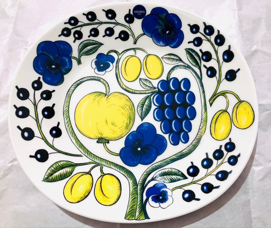 ●新品● ARABIA パラティッシ オーバル プレート 皿 25cm セット