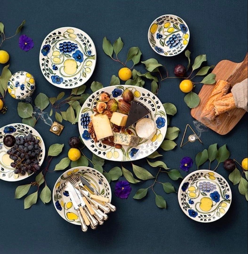 ●新品● ARABIA パラティッシ オーバル プレート 皿 25cm セット