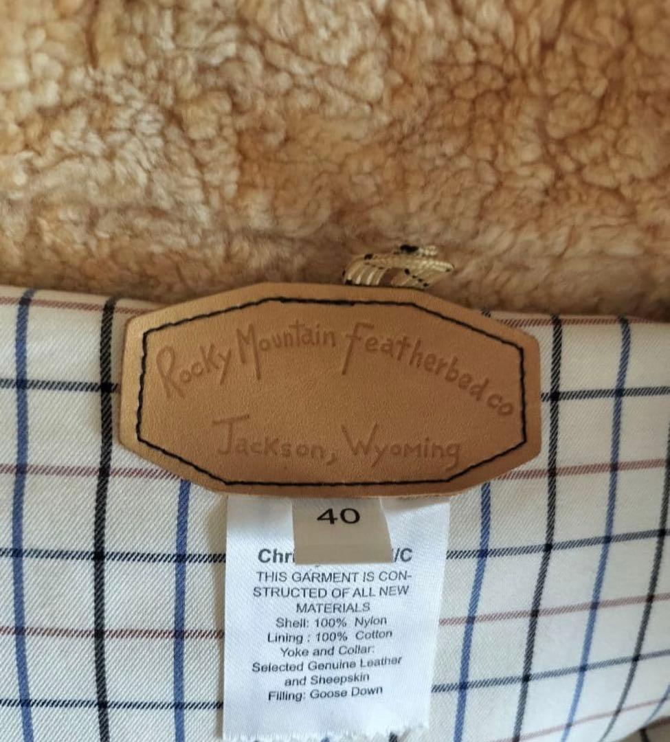 【程度良好】ロッキーマウンテン ダウンベスト 40 SIFURY
