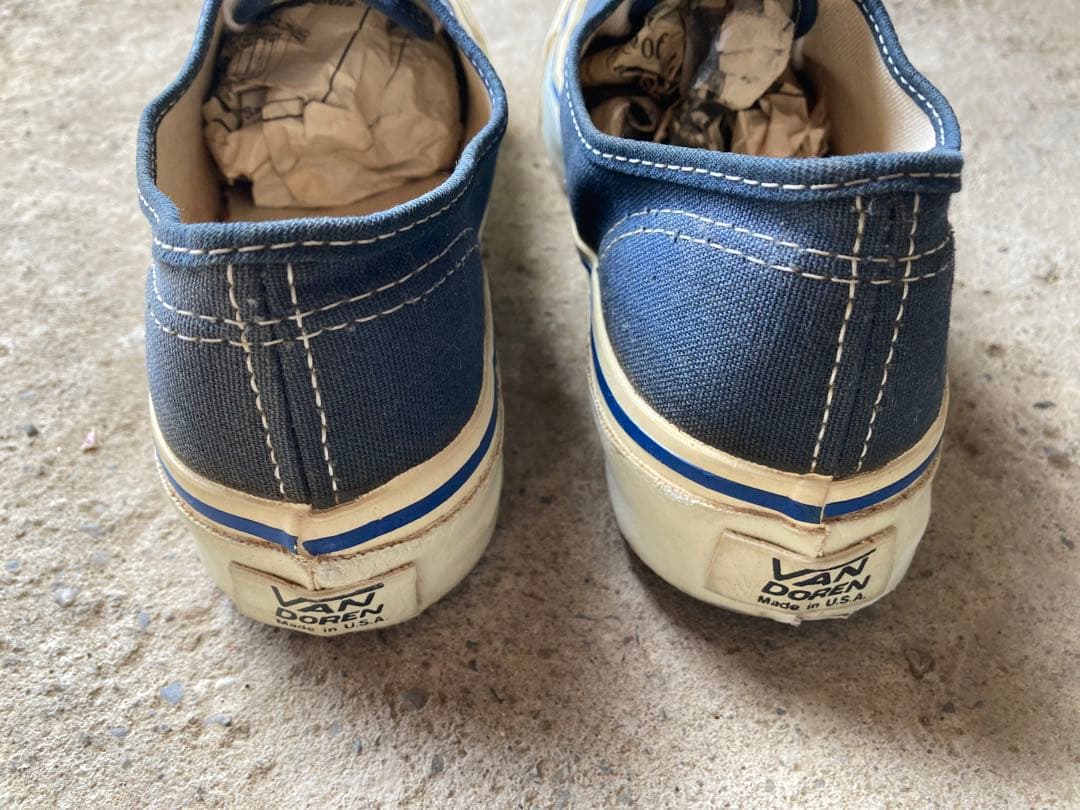 バンズ  VANS オーセンティックUSA製 70s Authentic