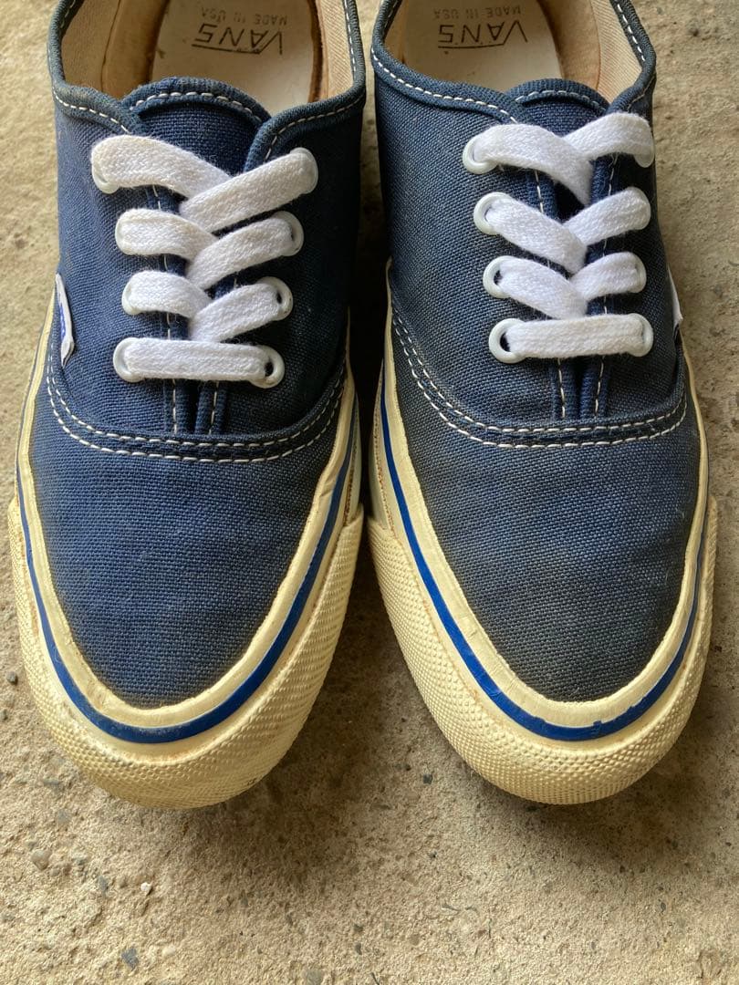 バンズ  VANS オーセンティックUSA製 70s Authentic