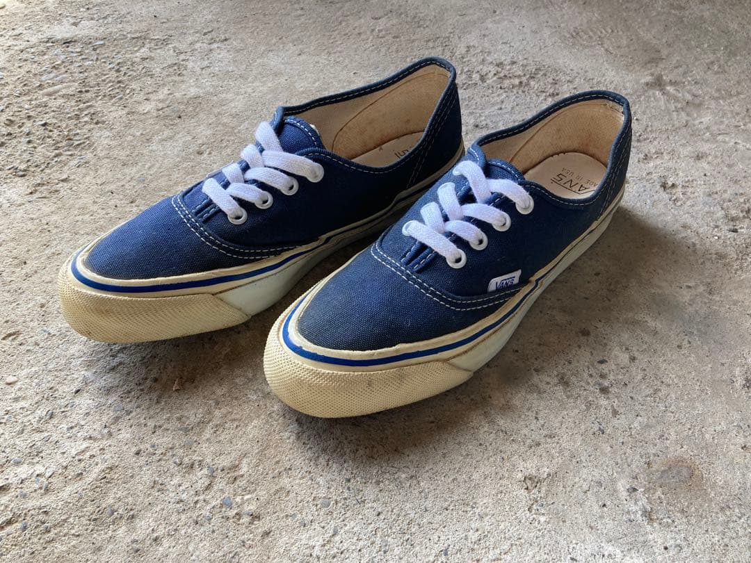 バンズ  VANS オーセンティックUSA製 70s Authentic
