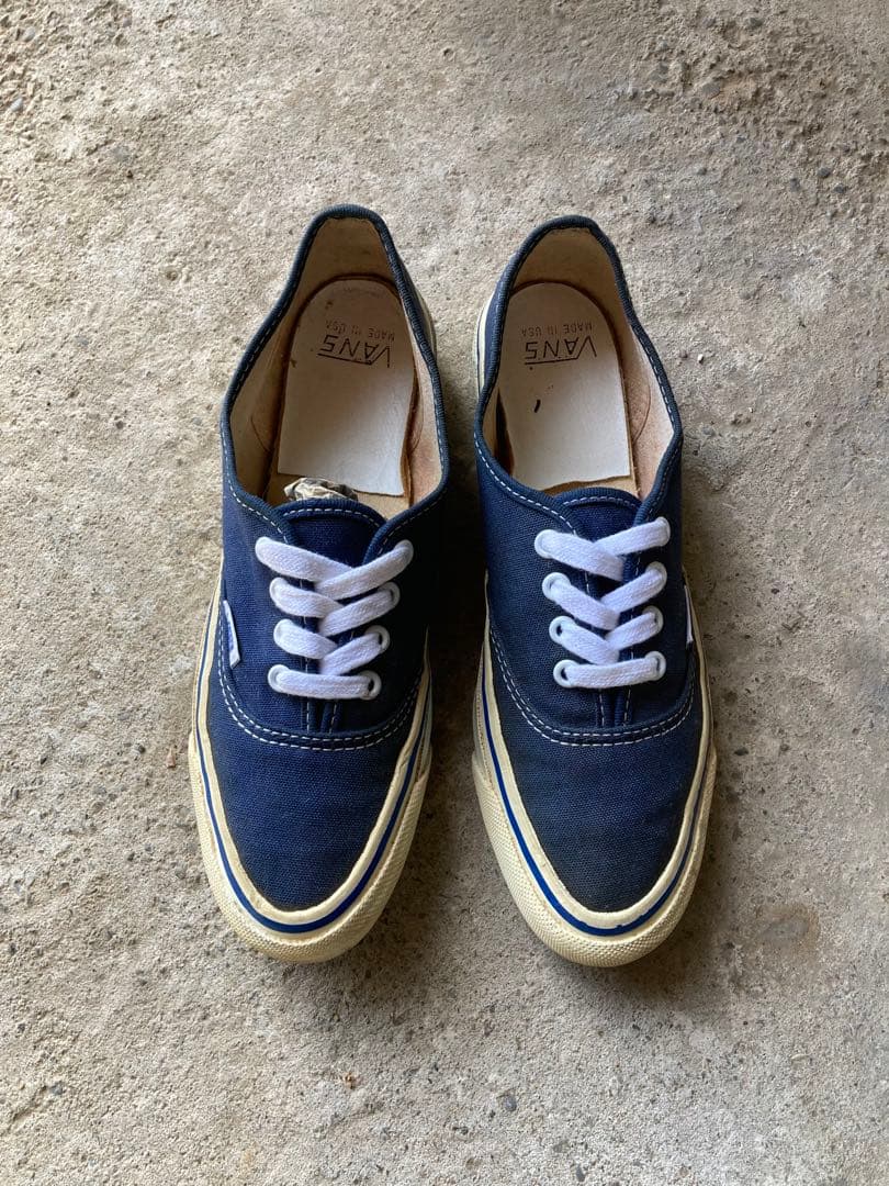 バンズ  VANS オーセンティックUSA製 70s Authentic