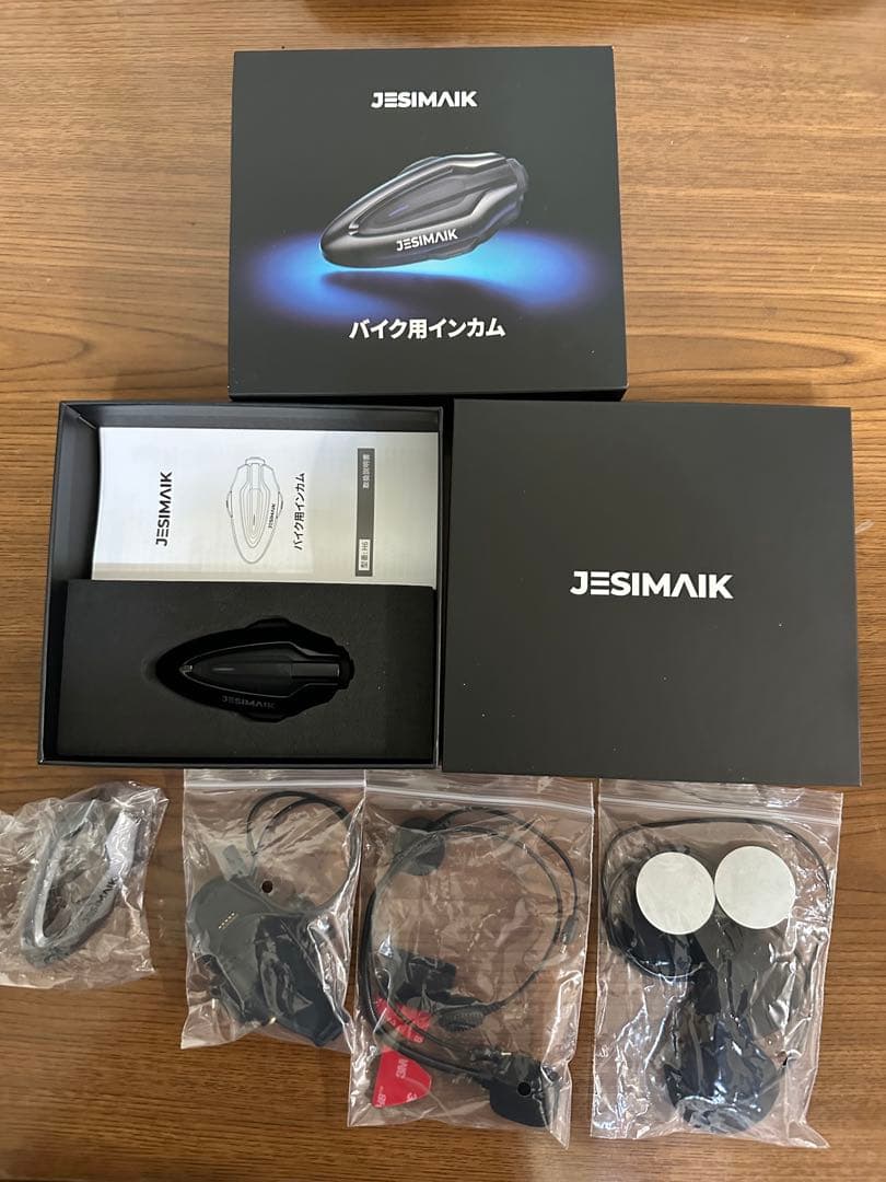 B*i様 JESIMAIK バイク インカム H6 美品（2回使用）②
