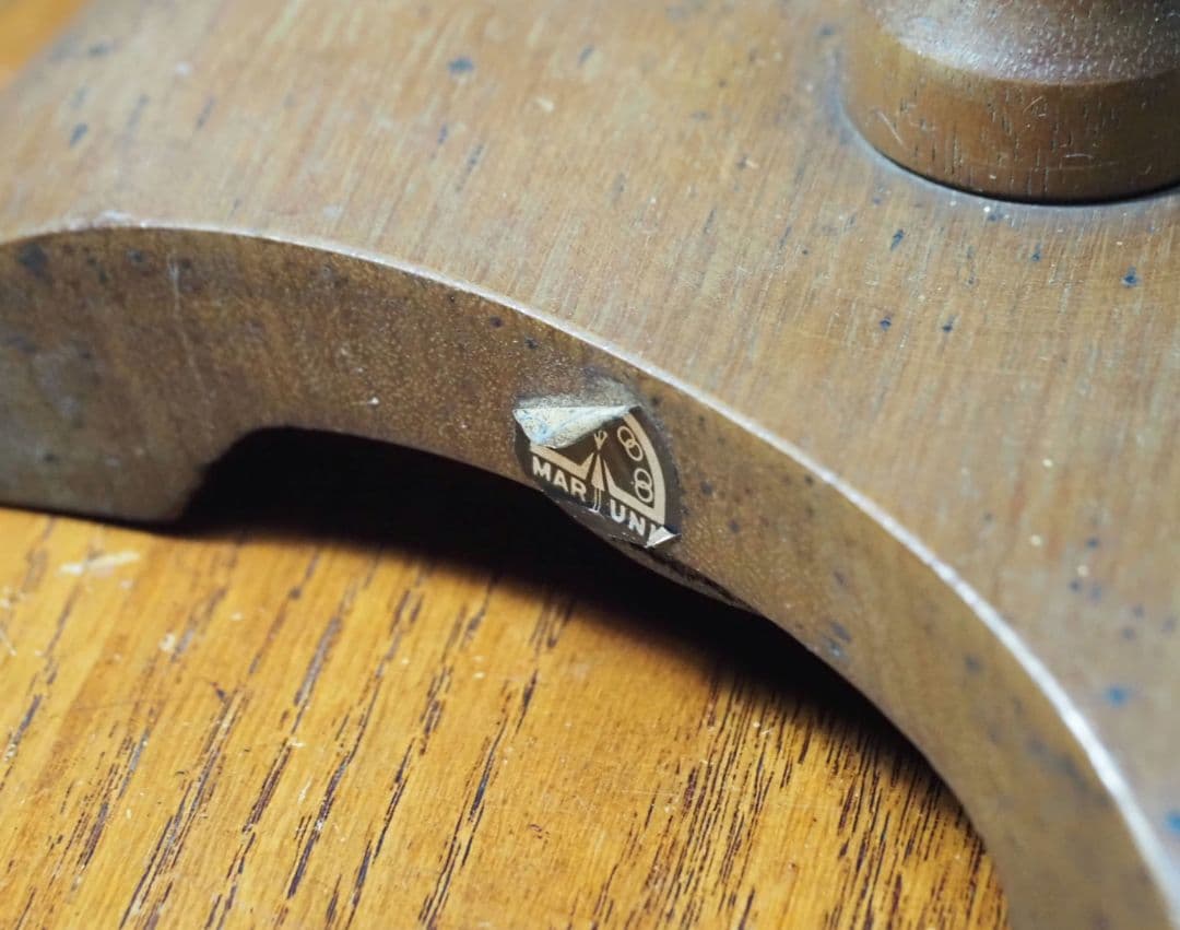 MARUNI 木製アンティークスタンド 灰皿スタンド