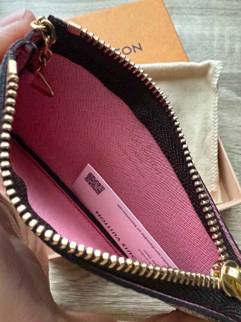 LOUIS VUITTON ルイヴィトン ポシェットクレ モノグラムケース