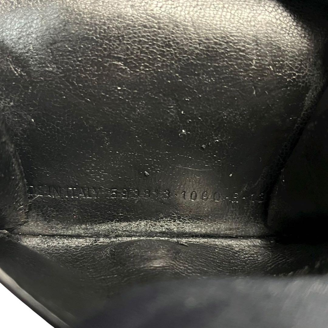 希少✨　バレンシアガ　三つ折り財布　ミニ財布　エブリデイ　レザー　ブラック　黒