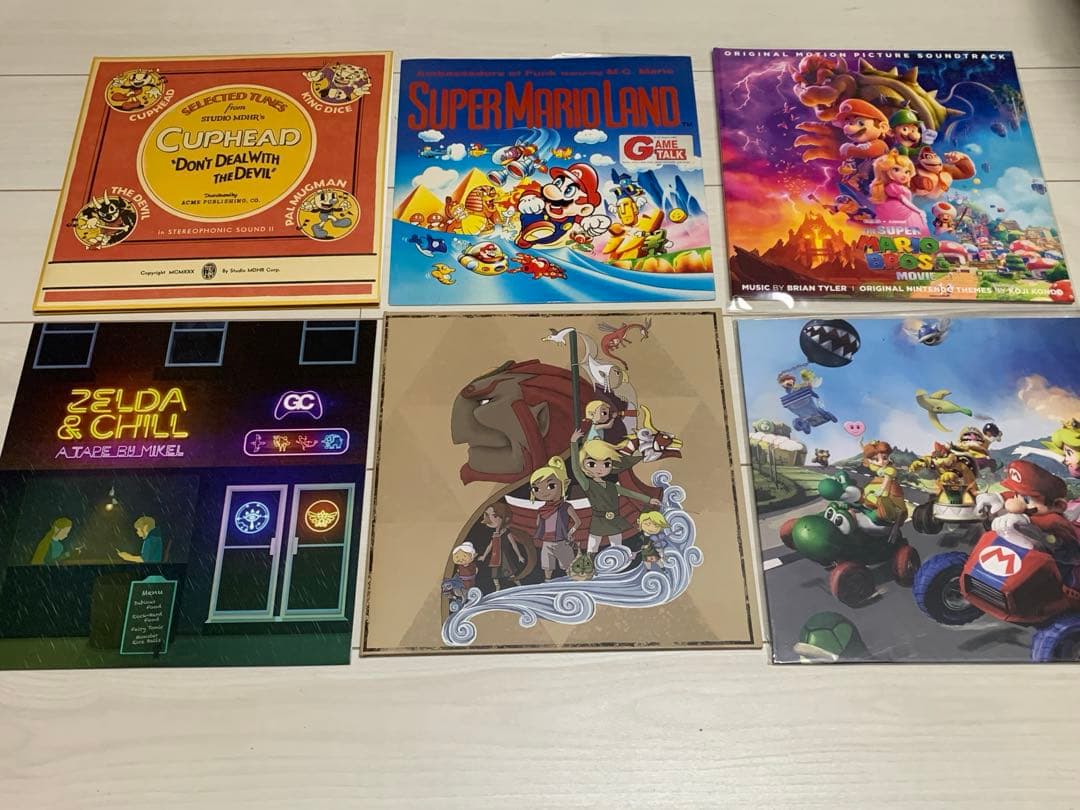 レコードまとめ売り　ゲームサントラ