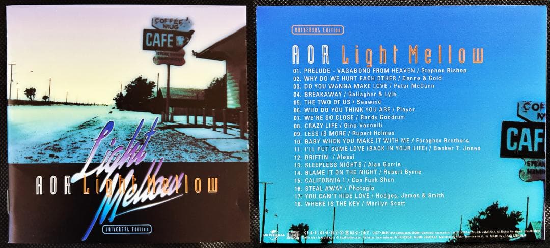 ■AOR コンピレーションCD 7枚セット（廃盤・入手困難　全国内盤・帯付）