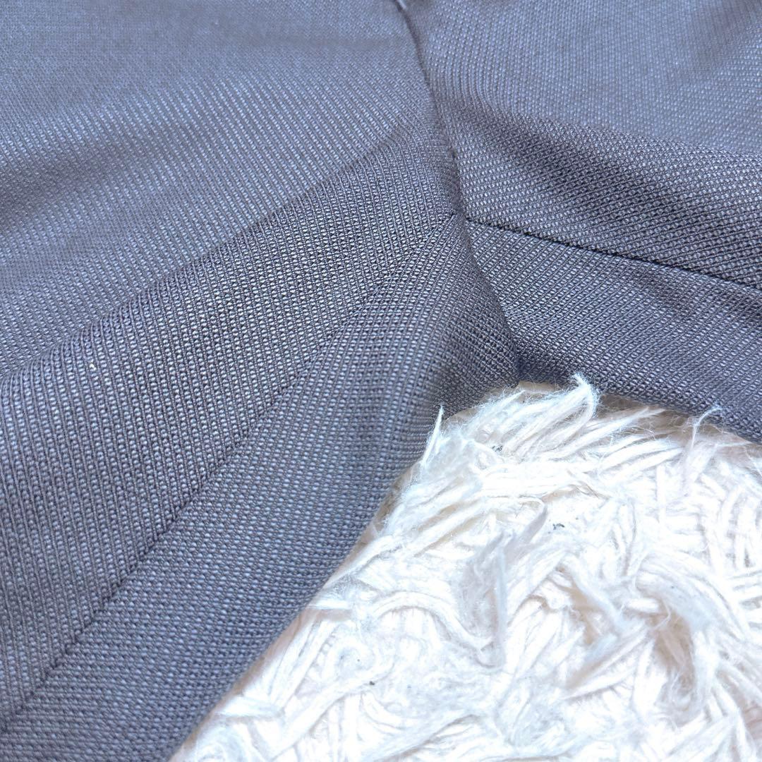 《極美品》TENORAS XL LL 3ピーススーツ グレー 光沢感 青み感