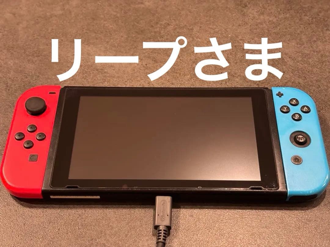 Switch本体 右コントローラ一 一部破損