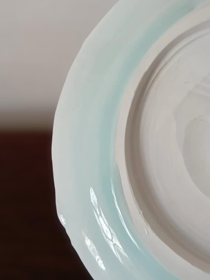 加藤委　青白磁皿