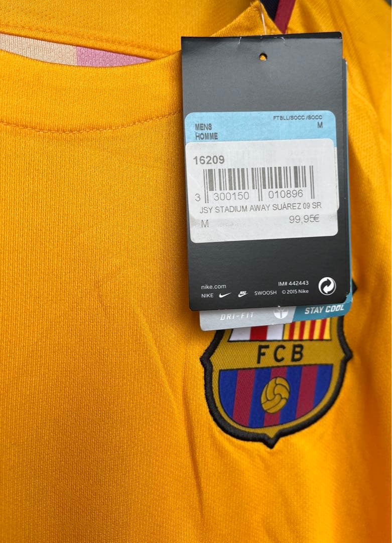 【新品未使用】バルセロナ　スアレス　アウェーユニフォーム　Lサイズ