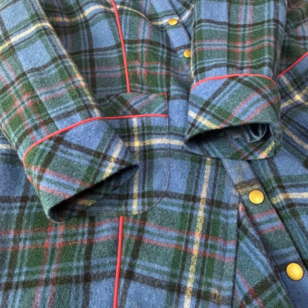 Vintage Y2K【betty's blue】タータンチェック フードコート