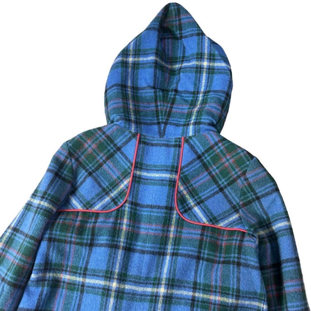 Vintage Y2K【betty's blue】タータンチェック フードコート