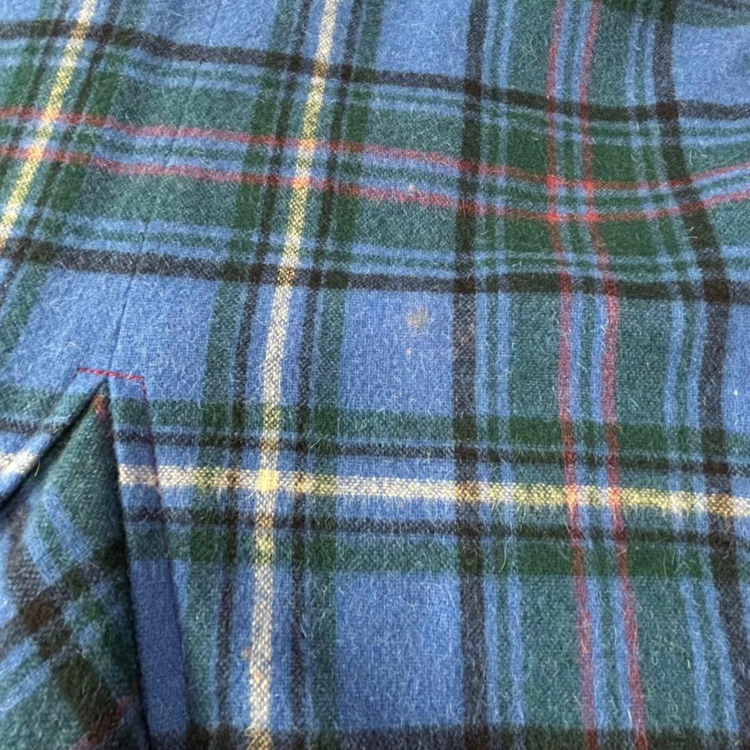 Vintage Y2K【betty's blue】タータンチェック フードコート