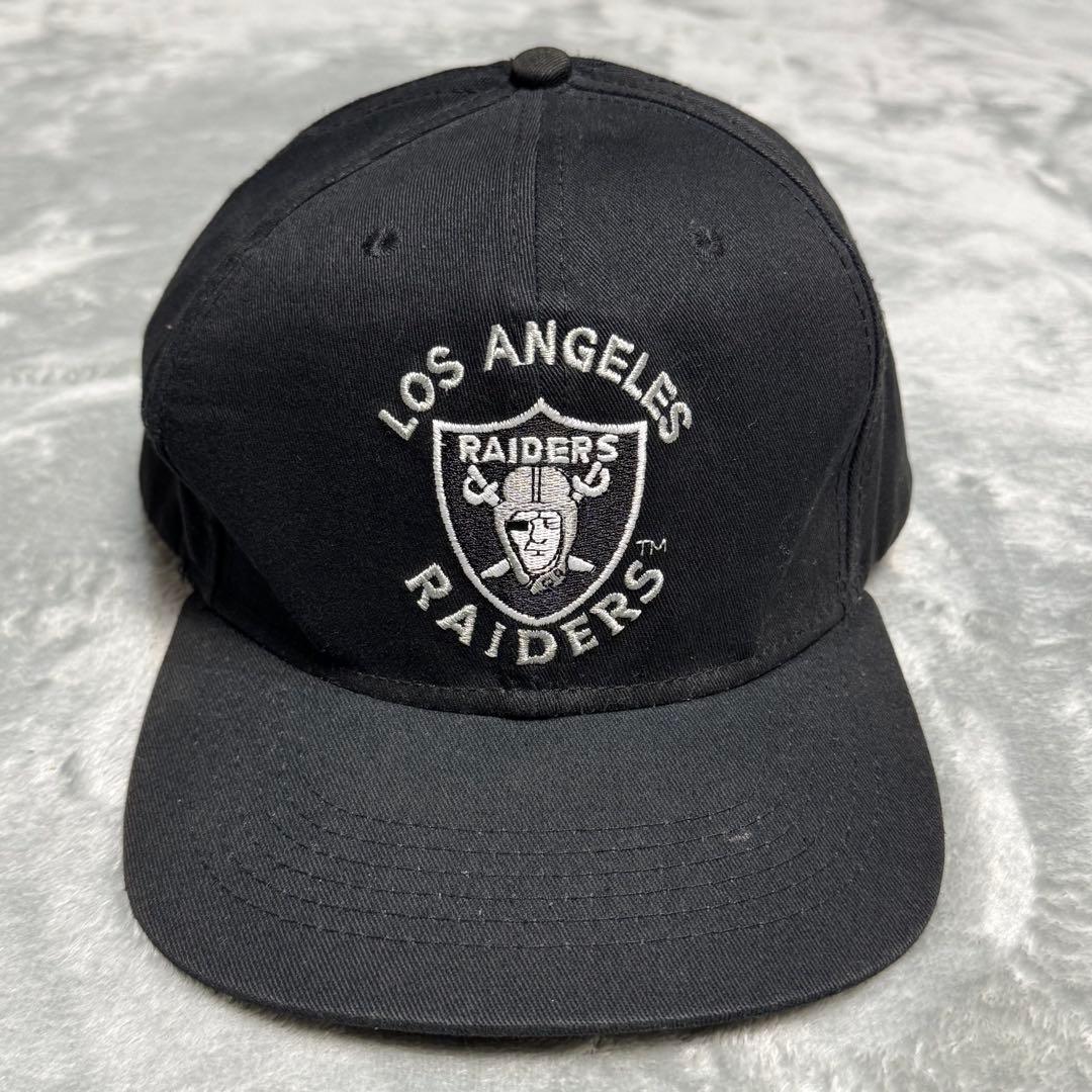 80s 90s Los Angeles Raiders キャップ ブラック