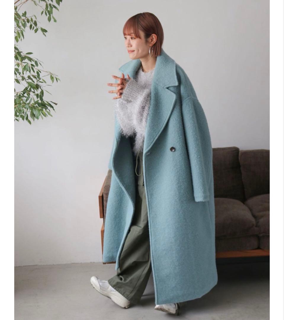 【新品タグ付き】Ungrid スライバーチェスターロングコート