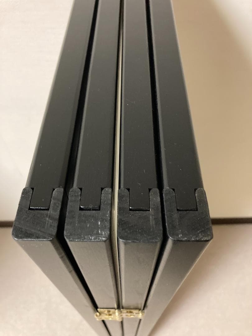 【USED】和風 パーテーション 木製 4連 障子風 和風衝立