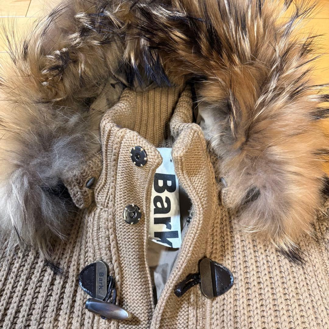 BARK ニット ダッフルコート
