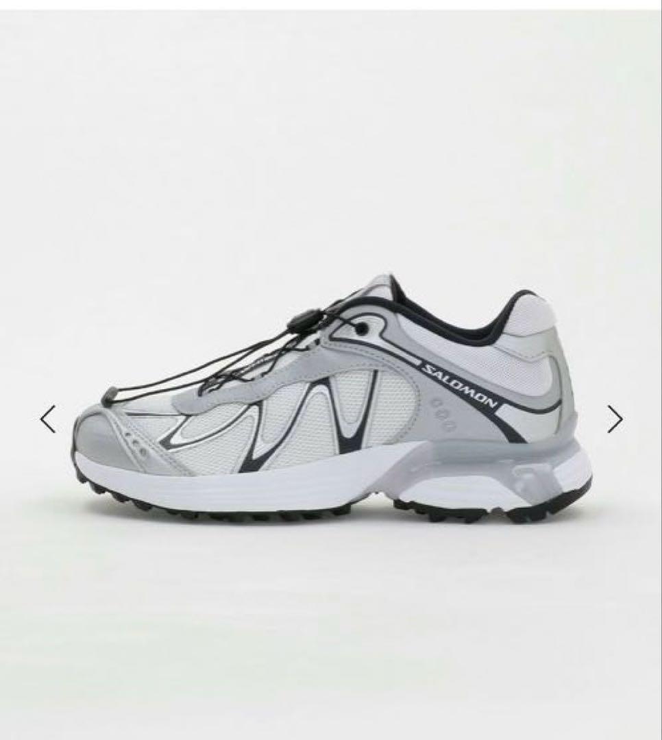Salomonサロモン　XT―WHISPER シルバースニーカー