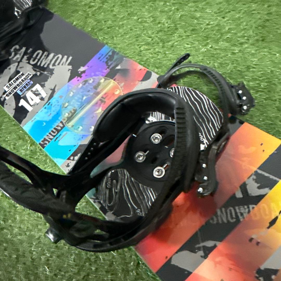 O25 SALOMON 147cm メンズスノーボードセット