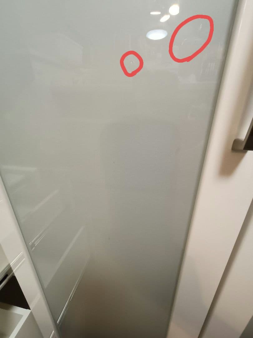 L*i様 【送料込】ホワイトキッチンボード 食器棚 幅約117cm　泉洋化工